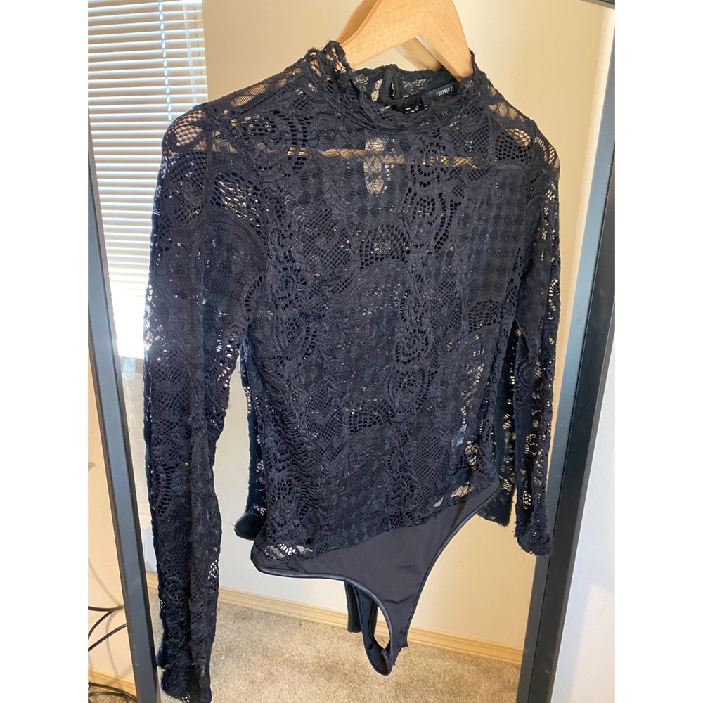 Forever 21 Lace Bodysuit